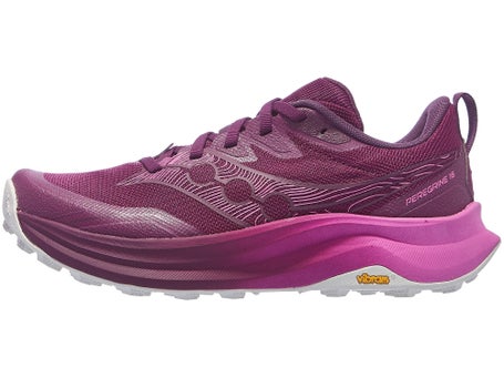 Saucony Peregrine 16 Damen Laufschuhe Plum Mulberry