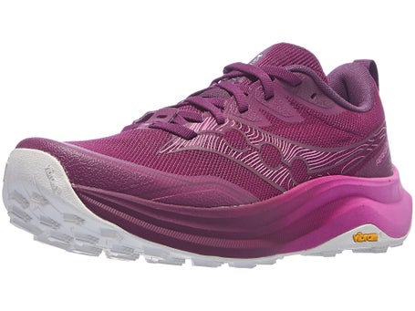 Saucony Peregrine 16 Damen Laufschuhe Plum Mulberry