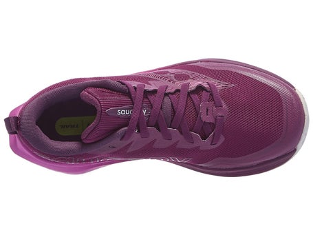 Saucony Peregrine 16 Damen Laufschuhe Plum Mulberry