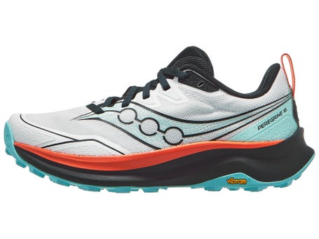 Saucony Peregrine 16\Womens Shoes\White/Navy