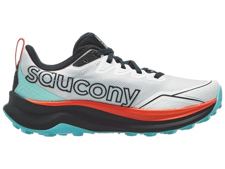 Saucony Peregrine 16\Womens Shoes\White/Navy