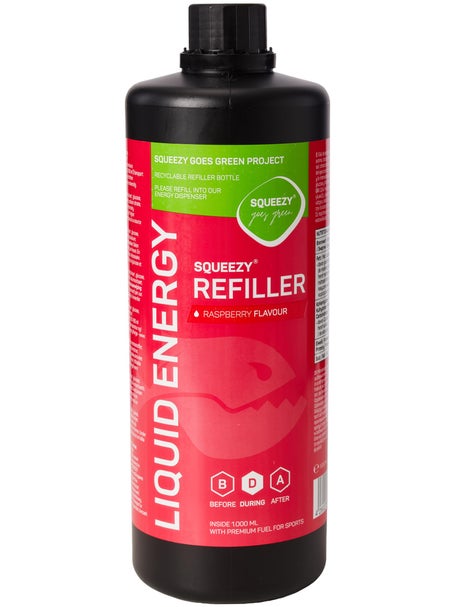 Gel Énergétique Liquide Squeezy recharge de 1000 ml