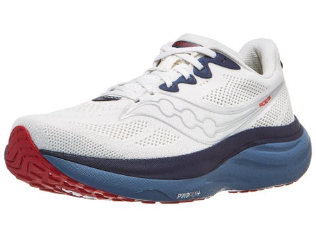 Saucony Ride 19\Mens Shoes\Ivory/Storm