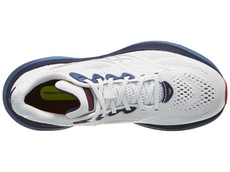 Saucony Ride 19\Mens Shoes\Ivory/Storm