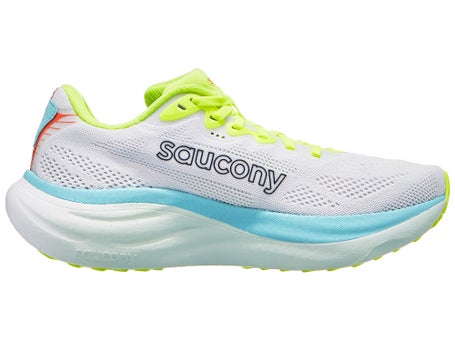 Saucony Ride 19\Womens Shoes\White/Splash