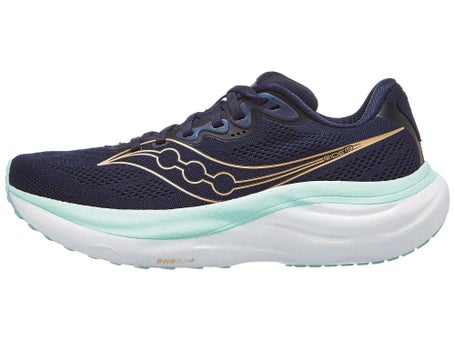 Saucony Ride 19\Womens Shoes\Navy/Aqua