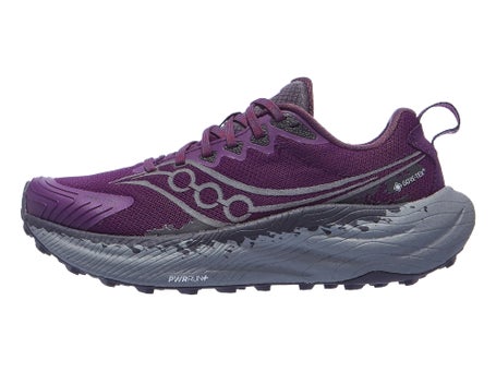 Saucony Ride TR3 GTX\Womens Shoes\Eggplant/Ebony