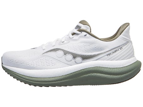 Saucony Triumph 23\Mens Shoes\White/Laurel