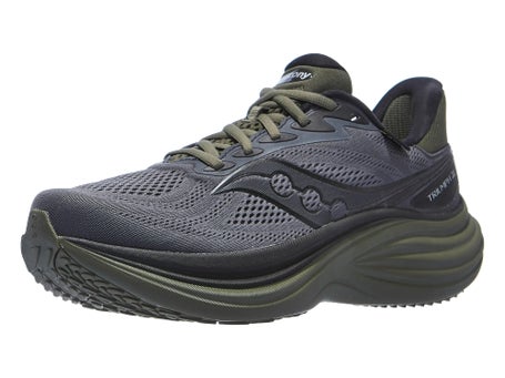 Saucony Triumph 24 GTX\Mens Shoes\Ebony/Fatigue