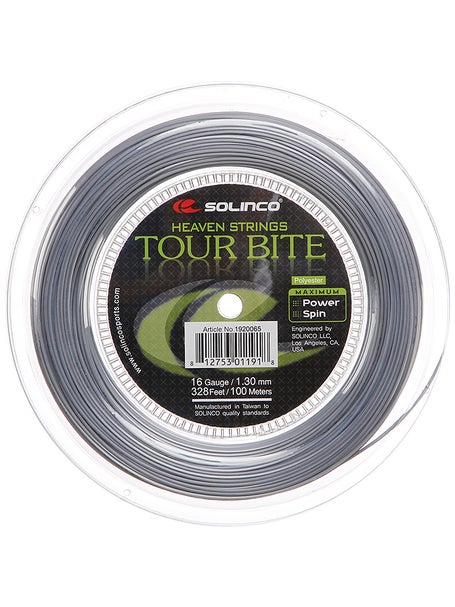 Solinco Tour Bite 1.30mm Tennissaite 100m Rolle