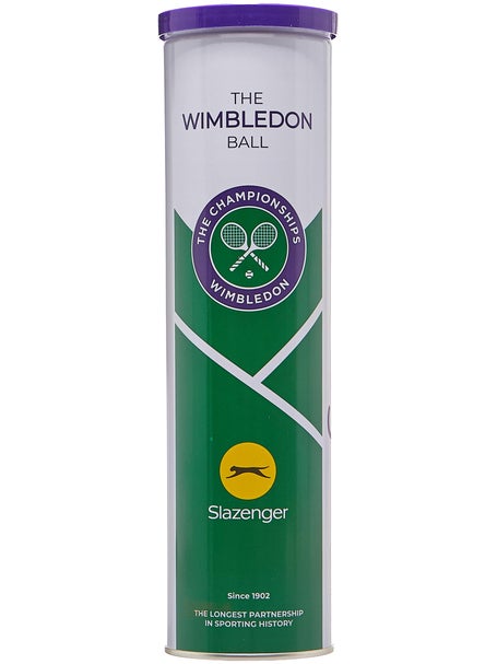 Tube de 4 Balles Slazenger Wimbledon