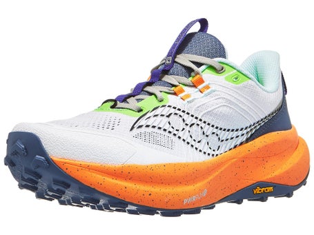 Saucony Xodus Ultra 4\Mens Shoes\White/Tumeric