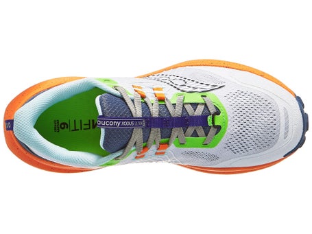 Saucony Xodus Ultra 4\Mens Shoes\White/Tumeric