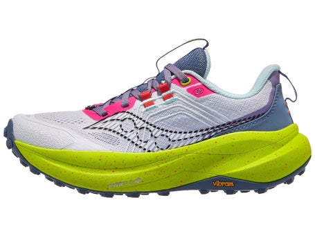 Saucony Xodus Ultra 4\Womens Shoes\White/Citron