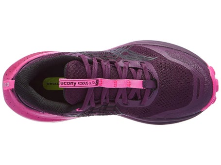 Saucony Xodus Ultra 4\Womens Shoes\Eggplant/Shock