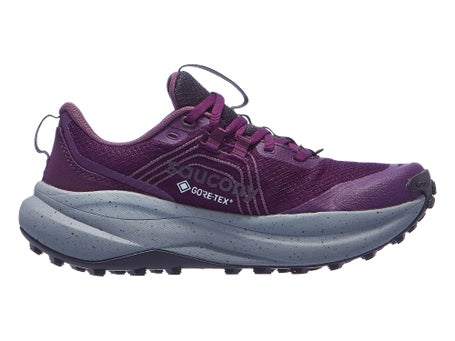 Scarpe Saucony Xodus Ultra 4 GTX Eggplant Ebony Donna