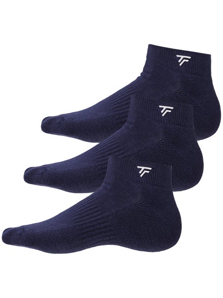 Tecnifibre 3-Pack Low Cut Socks Navy