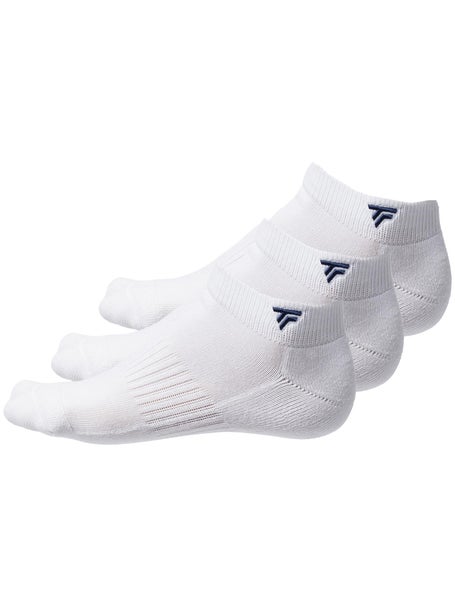 Tecnifibre 3-Pack Low Cut Socks White