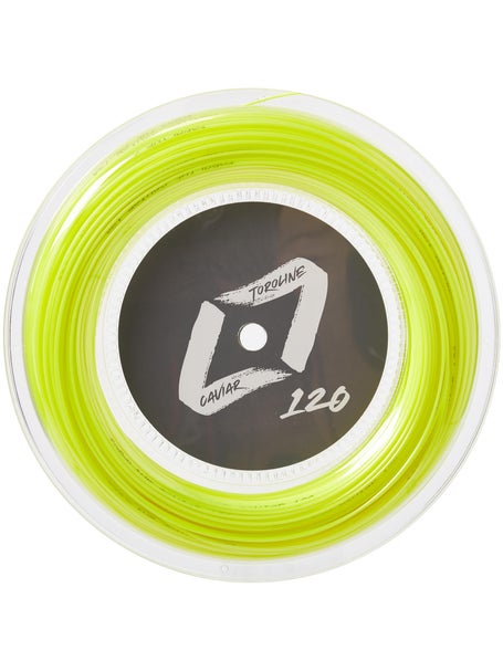 Toroline Caviar 1.20mm Tennissaite 100m Rolle Neongelb