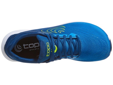 Topo Athletic Phantom 4\Mens Shoes\Blue/Lime