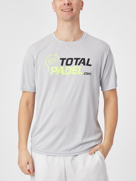 Total Padel Mens Basic Performance Top Silver