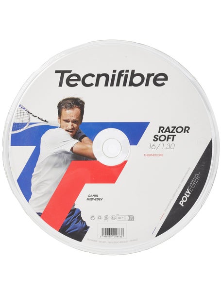 Tecnifibre Razor Soft 1.30mm Tennissaite 200m Rolle Limette