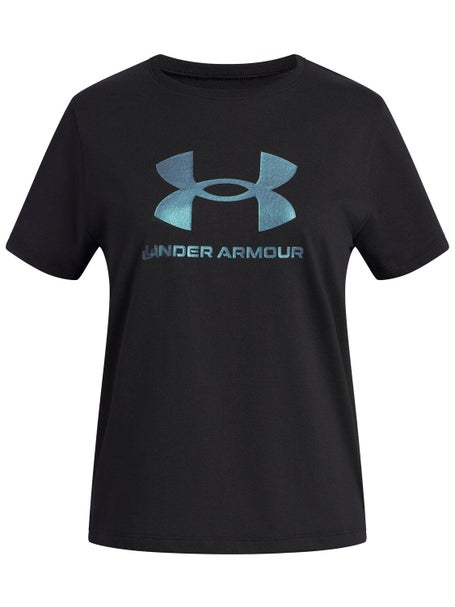 T Shirt Fille Under Armour Rival Shimmer