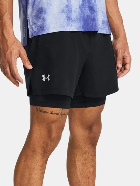 Pantalón corto hombre Under Armour Core Launch 2 en 1 5