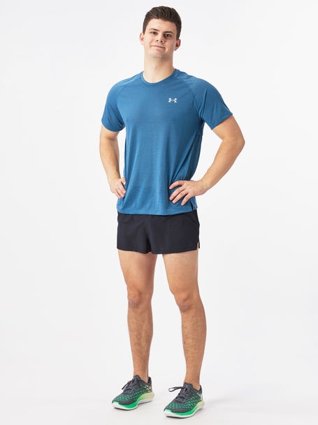  STREAKER LONG SLEEVE, green - men's long sleeve running  shirt - UNDER ARMOUR - 38.65 € - outdoorové oblečení a vybavení shop