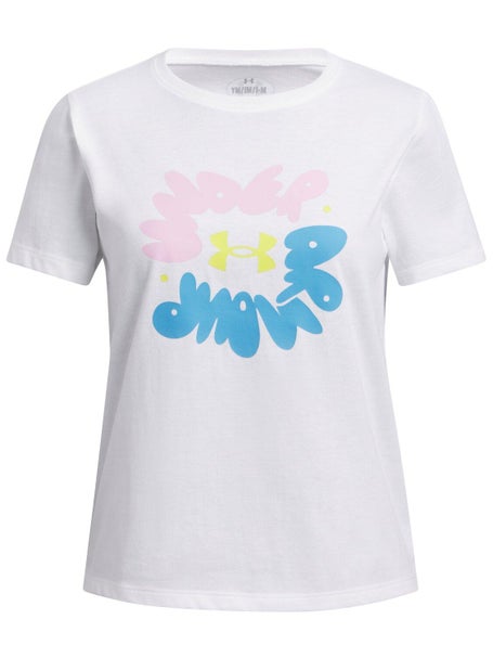 Under Armour Girls Spring Bubble Wdmk Top