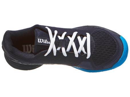 Wilson Rush Pro L JR\Navy/White/Atomic Blue Junior Shoe