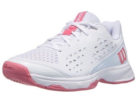 Wilson Rush Pro L JR\White/White/Mauveglow Junior Shoe