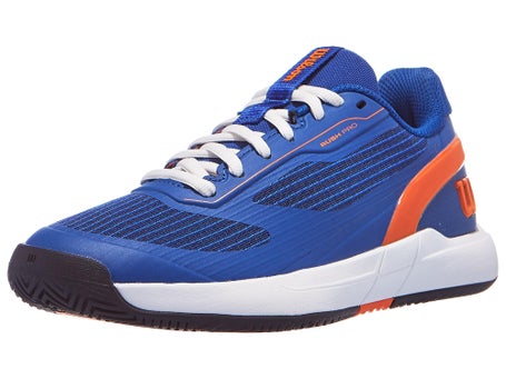 Wilson Rush Pro 5 JR\Blue/White/Orange Junior Shoe
