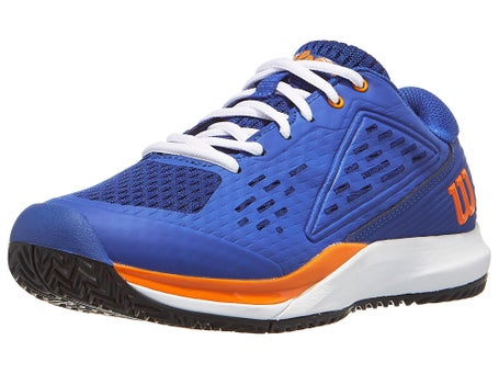 Wilson Rush Pro Ace JR\Blue/White/Orange Junior Shoe