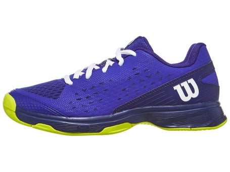 Wilson Rush Pro L AC\Bluing/Blue/Yellow Junior Shoe