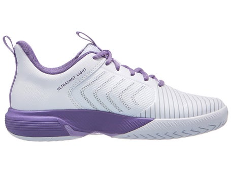 Zapatillas mujer K Swiss Ultrashot Light White Purple MULTIPISTA