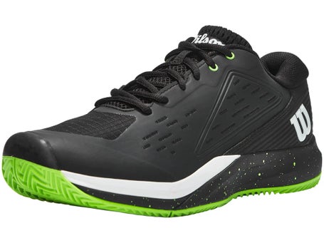 Wilson Rush Pro Ace Clay\Black/Gecko Green Men Shoe
