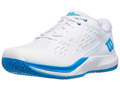 Wilson Rush Pro Ace AC\White/Atomic Blue Mens Shoe