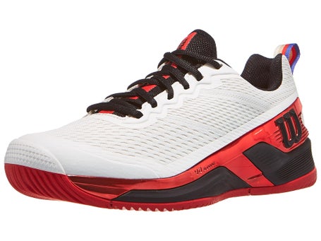 Zapatillas hombre Wilson Rush Pro 4.5 Tofu Infrared Black MULTIPISTA