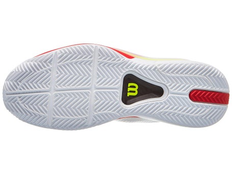 Wilson Rush Tour 5 Clay\White/Black/Red Men Shoe
