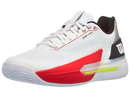 Wilson Rush Tour 5 AC\White/Black/Red Men Shoe