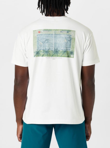 Camiseta manga corta hombre Wilson Classic Cotton Graphic Primavera