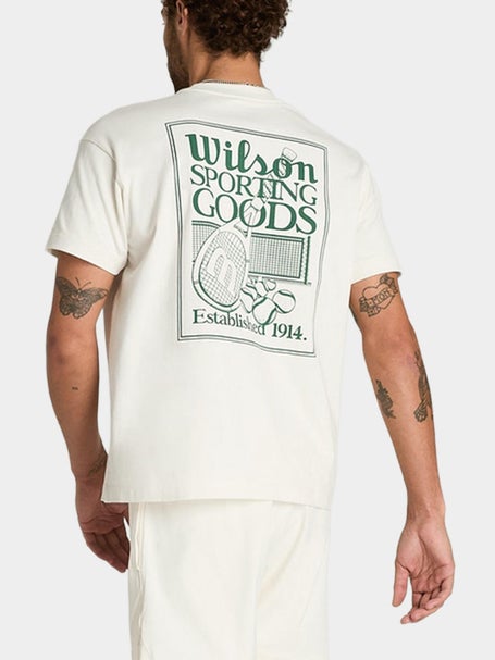 Camiseta manga corta hombre Wilson Classic Cotton Graphic Primavera