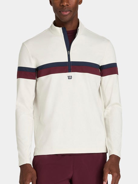 Camiseta manga larga hombre Wilson Elevate Performance Half Zip Primavera