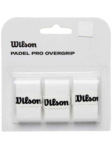 Wilson Padel Pro Overgrip 3 Pack White