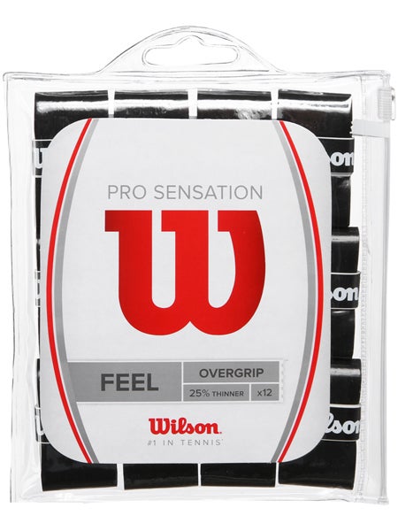 Wilson Pro Overgrip Sensation 12 Pack Black