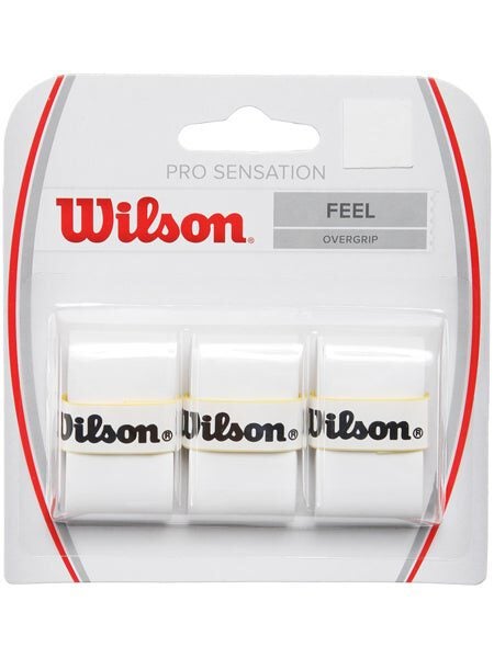 Overgrip Wilson Pro Sensation Bianco Conf. da 3