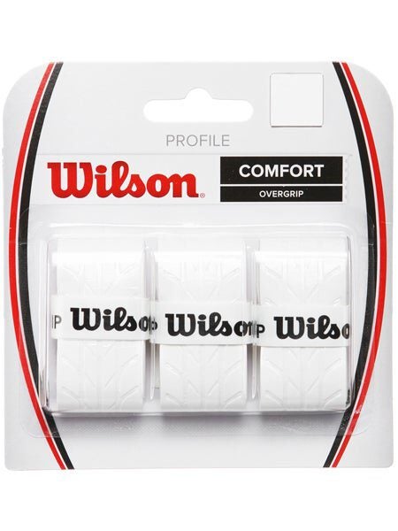 Overgrip Wilson Profile Bianco Conf. da 3