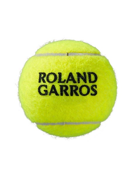 Tube de 3 Balles Wilson Roland Garros Terre Battue
