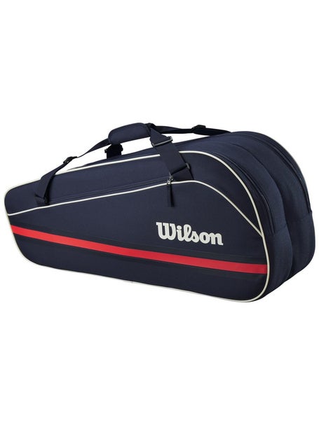 Wilson Team 6er Schlägertasche Marineblau